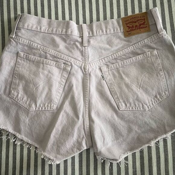 Levi’s 501 Original Fit High Rise Shorts Size 31 - Picture 1 of 5